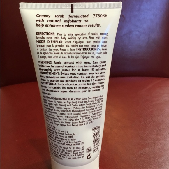 NWT TANWISE PRE BODY SCRUB - Picture 2 of 2